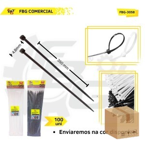 FBG-M 3058 ABRAÇADEIRA DE NYLON 350MMX4,8