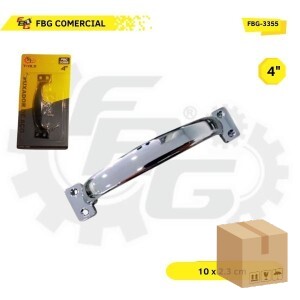 FBG-3355 PUXADOR DE ACO ALCA CHAPA 4'' C/1 2X48