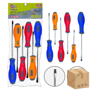 FBG-M 3203 KIT CHAVE PHILIPS E FENDA 6PÇ