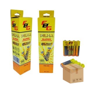 FBG-2AA PILHA COMUM TUBO C/60