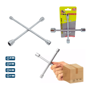 FBG-M  3225 MINI CHAVE 4 BOCAS EM CRUZ 10/12/14/17MM