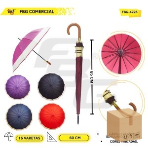 FBG-M 4225 GUARDA CHUVA DUPLA 60 CM