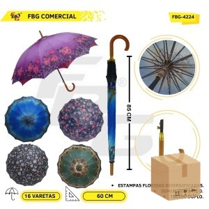 FBG-M 4224 GUARDA CHUVA DUPLA 60 CM