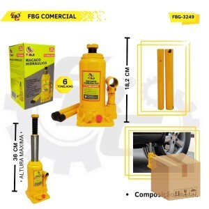 FBG-M 3249 MACACO HIDRAULICO 6 TONELADAS
